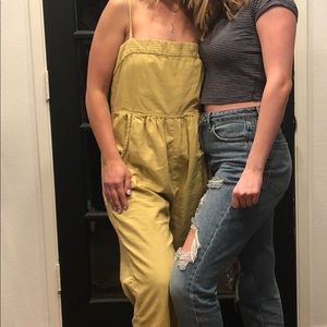 Anthropologie green jumper size small